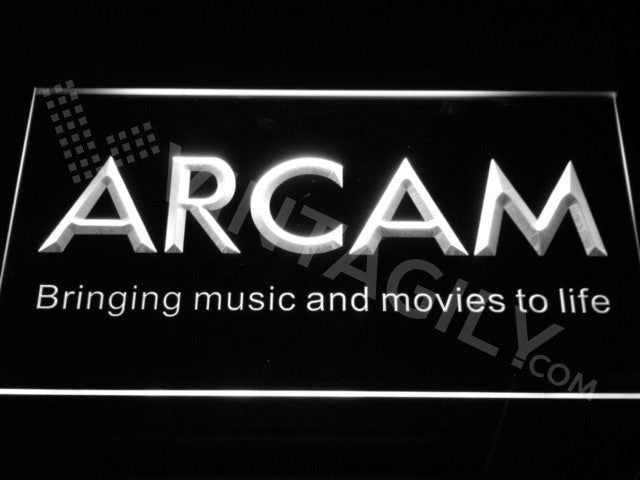 FREE Arcam LED Sign - White - TheLedHeroes