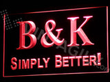 FREE B&K Simply Better LED Sign - Red - TheLedHeroes