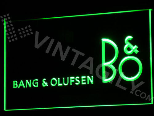 Bang & Olufsen LED Sign - Green - TheLedHeroes