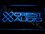 FREE Crest Audio LED Sign - Blue - TheLedHeroes