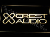 Crest Audio LED Neon Sign USB - Yellow - TheLedHeroes