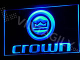 Crown LED Neon Sign USB - Blue - TheLedHeroes