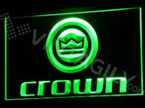 Crown LED Neon Sign USB - Green - TheLedHeroes