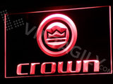 Crown LED Neon Sign USB - Red - TheLedHeroes