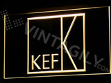 KEF LED Sign - Yellow - TheLedHeroes