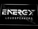 FREE Energy Loudspeakers LED Sign - White - TheLedHeroes