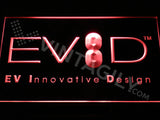 FREE EV Innovative Design LED Sign - Red - TheLedHeroes