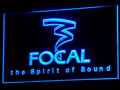 Focal Audio Speaker Theater LED Sign - Blue - TheLedHeroes