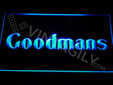 Goodmans LED Sign - Blue - TheLedHeroes