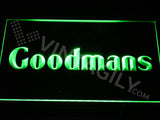 Goodmans LED Sign - Green - TheLedHeroes