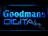 FREE Goodmans Digital LED Sign - Blue - TheLedHeroes