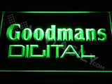 FREE Goodmans Digital LED Sign - Green - TheLedHeroes