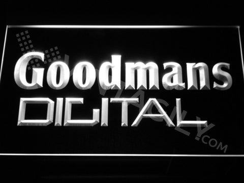 Goodmans Digital LED Sign - White - TheLedHeroes