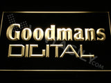 FREE Goodmans Digital LED Sign - Yellow - TheLedHeroes