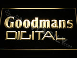 Goodmans Digital LED Sign - Yellow - TheLedHeroes