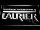 FREE Laurier 1 LED Sign - White - TheLedHeroes