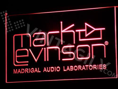 Mark Levinson LED Neon Sign USB - Red - TheLedHeroes