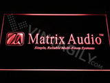 Matrix Audio LED Neon Sign USB - Red - TheLedHeroes