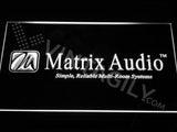 Matrix Audio LED Neon Sign USB - White - TheLedHeroes