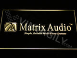 FREE Matrix Audio LED Sign - Yellow - TheLedHeroes