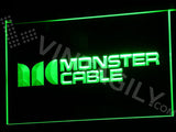 Monster Cable LED Sign - Green - TheLedHeroes