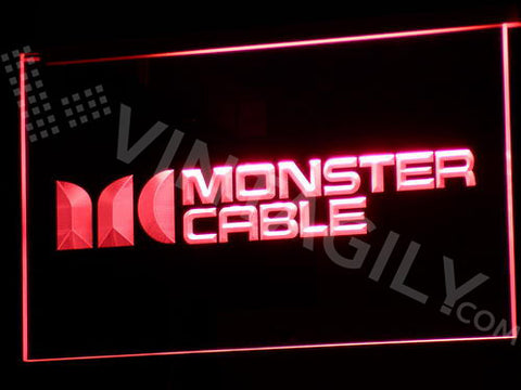 Monster Cable LED Sign - Red - TheLedHeroes