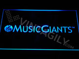 FREE Music Giants LED Sign - Blue - TheLedHeroes