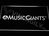 FREE Music Giants LED Sign - White - TheLedHeroes