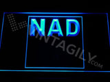 NAD LED Neon Sign USB - Blue - TheLedHeroes