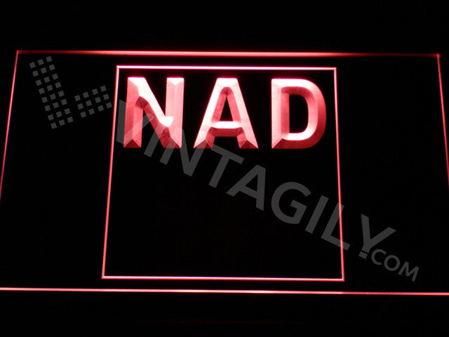 NAD LED Sign - Red - TheLedHeroes