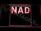 NAD LED Sign - Red - TheLedHeroes