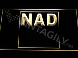 NAD LED Neon Sign USB - Yellow - TheLedHeroes