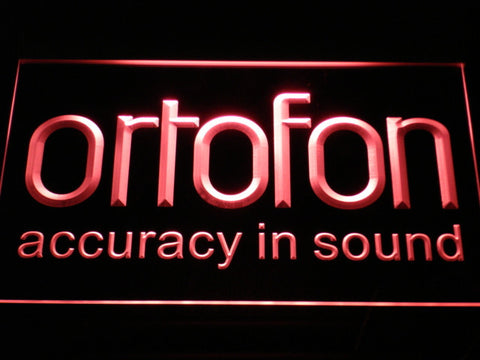 FREE Ortofon LED Sign - Red - TheLedHeroes