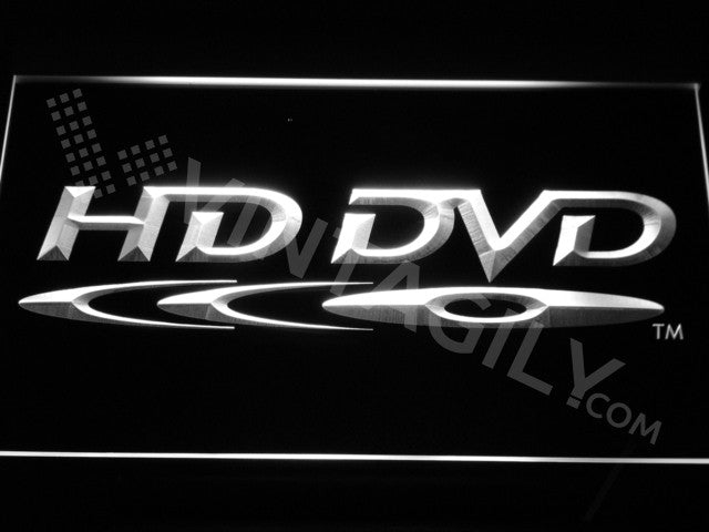 HD DVD LED Sign - White - TheLedHeroes