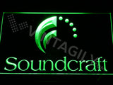 FREE Soundcraft LED Sign - Green - TheLedHeroes