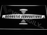 Acoustic Innovations LED Sign - White - TheLedHeroes