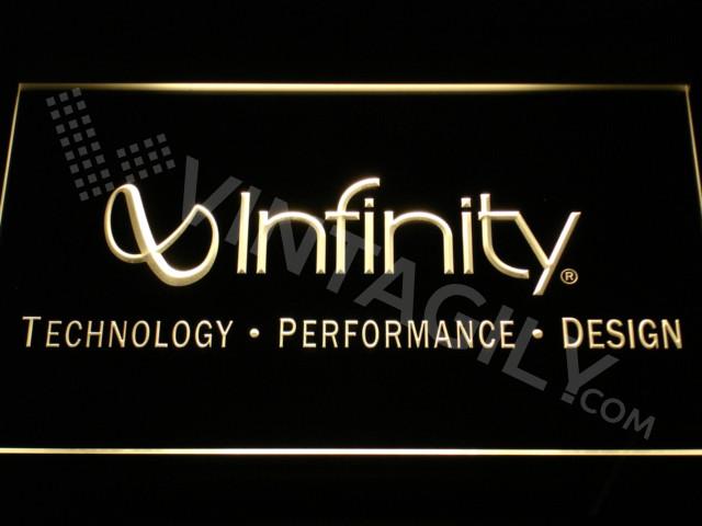 Infinity Hifi LED Neon Sign USB - Yellow - TheLedHeroes