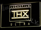 Lucas Film THX LED Neon Sign USB - Yellow - TheLedHeroes