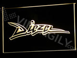 Diezel LED Neon Sign USB - Yellow - TheLedHeroes