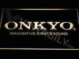 FREE Onkyo LED Sign - Yellow - TheLedHeroes