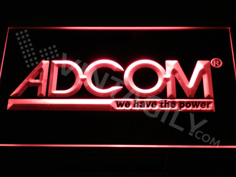 FREE Adcom LED Sign - Red - TheLedHeroes