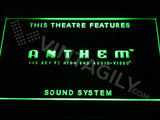 FREE Anthem Sound System LED Sign - Green - TheLedHeroes