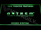 Anthem Sound System LED Neon Sign USB - Green - TheLedHeroes