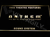 FREE Anthem Sound System LED Sign - Yellow - TheLedHeroes