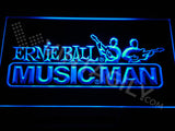 Ernie Ball - Music Man LED Sign - Blue - TheLedHeroes