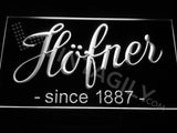 Hofner LED Neon Sign USB - White - TheLedHeroes