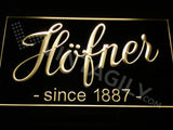 Hofner LED Sign - Yellow - TheLedHeroes