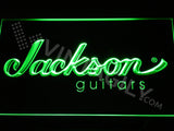 Jackson Guitars LED Sign - Green - TheLedHeroes
