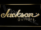 FREE Jackson Guitars LED Sign - Yellow - TheLedHeroes