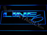 FREE Line 6 LED Sign - Blue - TheLedHeroes